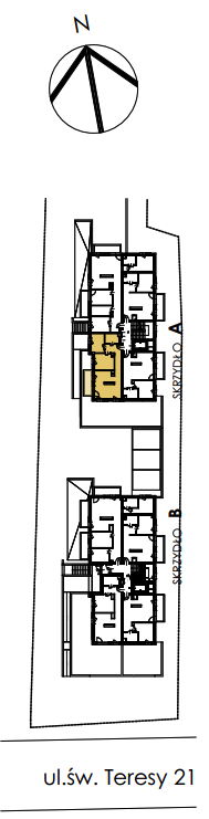 Location the flat on the floor.