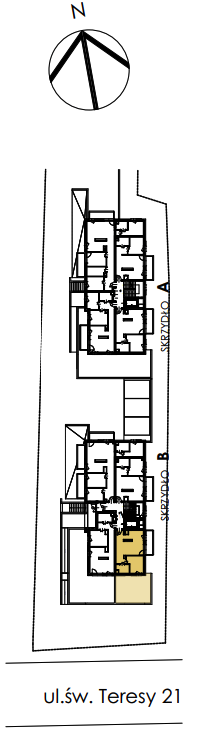 Location the flat on the floor.