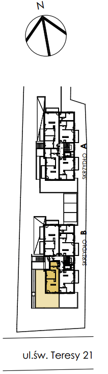 Location the flat on the floor.