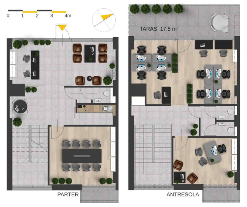 Plan of the flat.